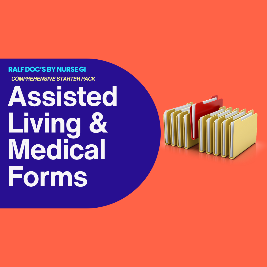 Comprehensive Forms - ORANGE PACKET